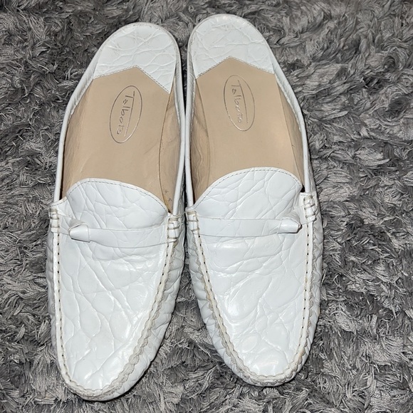 Talbots White Loafers/Mules - Picture 2 of 8